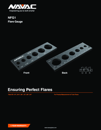 Thumbnail of document Data Sheet - NFG1 - Flare Gauge